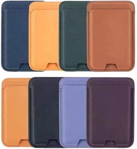 Open Slot Strong Magnetic Card Holder with MagSafe Wallet for Apple iPhone 14 Pro Max/14 Plus/14 Pro/14/13 Pro Max/13 Pro/13/13 Mini/12 Max/12/12 Pro, (Baltic Blue) in Saudi Arabia