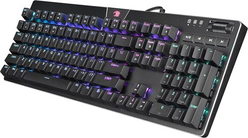 iBuyPower MEK 4 Mechanical Gaming Keyboard - RGB LED Wired with Brown Switches and Custom Lighting in Kuwait