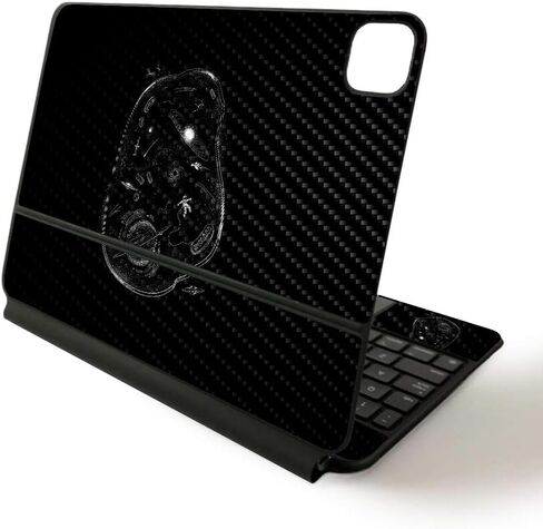 MightySkins Skin for Apple Magic Keyboard for iPad Pro 11-inch (2020) - Sushi | Protective, Durable, and Unique Vinyl Decal wrap Cover in Saudi Arabia