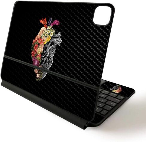 MightySkins Skin for Apple Magic Keyboard for iPad Pro 11-inch (2020) - Sushi | Protective, Durable, and Unique Vinyl Decal wrap Cover in Saudi Arabia