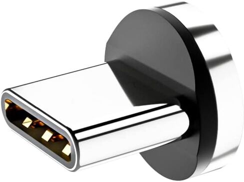 𝐄𝐒𝐒𝐀𝐆𝐄𝐑 5 Pack USB-C 1Pin Magnetic Tips Connectors Head for Type C Devices, Magnetic Phone Cable Tips for Samsung Galaxy S8 S8 Plus, Google Pixel/Pixel XL, Nexus 6P/5X, OnePlus in Saudi Arabia