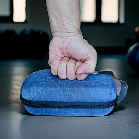 حقيبة تخزين القرص الصلب المحمولة للإلكترونيات، iPhone، بنك الطاقة، كابل الشحن، تتضمن حقيبة شبكية سميكة من الفلانيليت، الحجم: 8 × 5 × 3 بوصات / 8.6 أونصة in Saudi Arabia