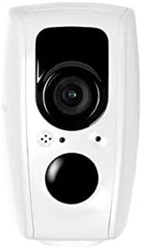 Lynx Pro - Indoor/Outdoor Weatherproof Wifi Security Camera with Battery Backup, Two Way Audio, Night Vision, and Included Cloud Storage, White (TS0032) in Saudi Arabia