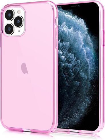 JJGoo Compatible with iPhone 11 Pro Case Clear, Transparent Soft Shockproof Protective Slim Thin Bumper Cover Phone Case- 5.8inch in Saudi Arabia