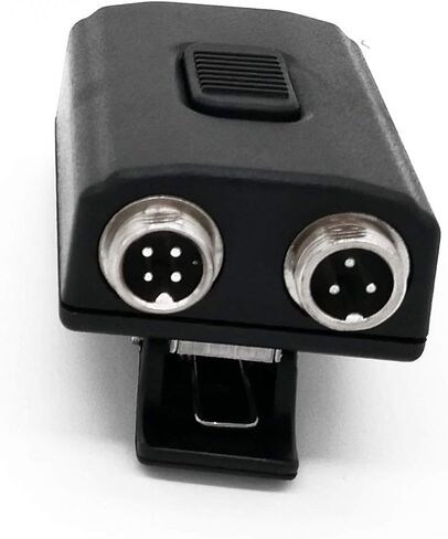 Fumei العسكرية الحلق هيئة التصنيع العسكري السرية الصوتية أنبوب سماعة الرأس التكتيكية مكتب التحقيقات الفدرالي نمط سماعة مع الإصبع PTT متوافق مع Baofeng كينوود TYT HYT 2 دبوس K جاك اتجاهين الراديو in Kuwait