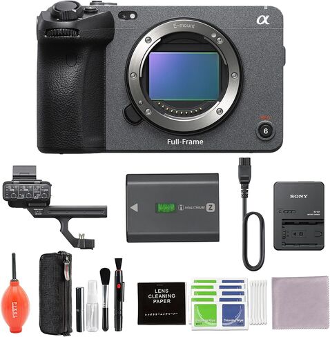 Sony FX3 Full-Frame Cinema Camera with Advanced Accessories and travel Bundle with Gadget Bag, Pixel Cleaning Kit, Battery & Charger Kit & More fx3 in Saudi Arabia