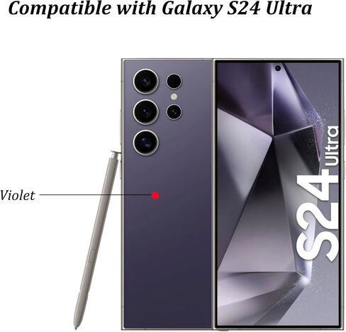 Galaxy S24 Ultra S Pen WithBluetooth Replacement for Samsung Galaxy S24 Ultra Stylus Pen S Pen,0.7mm Pen Tip, 4096 Pressure Sensor,EJ-PS928BYEGUS,US Version (Light Gray) in Saudi Arabia