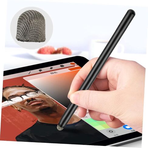 60 Pcs Stylus Cloth Tip Touchscreen Pen Replacement Mesh Fiber Tips Stylus Pen Parts Stylus Pen Cap Pencil Replacement Tip for Pencil Conductive Cloth Stylus High Sensitivity in Saudi Arabia