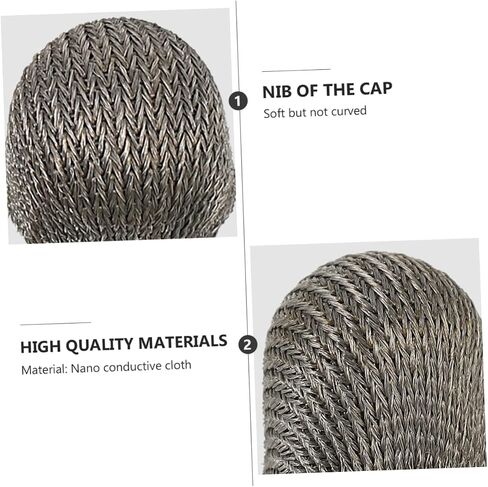 60 Pcs Stylus Cloth Tip Touchscreen Pen Replacement Mesh Fiber Tips Stylus Pen Parts Stylus Pen Cap Pencil Replacement Tip for Pencil Conductive Cloth Stylus High Sensitivity in Saudi Arabia