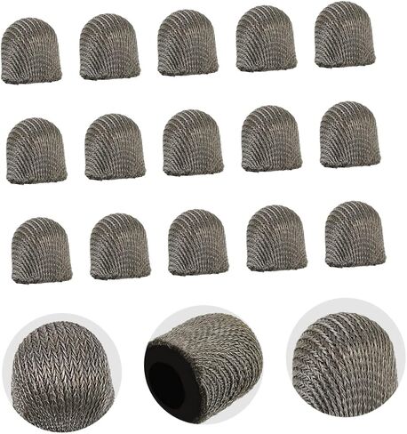 60 Pcs Stylus Cloth Tip Touchscreen Pen Replacement Mesh Fiber Tips Stylus Pen Parts Stylus Pen Cap Pencil Replacement Tip for Pencil Conductive Cloth Stylus High Sensitivity in Saudi Arabia