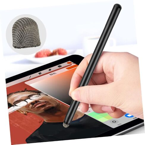 60 Pcs Stylus Cloth Tip Touchscreen Pen Replacement Mesh Fiber Tips Stylus Pen Parts Stylus Pen Cap Pencil Replacement Tip for Pencil Conductive Cloth Stylus High Sensitivity in Saudi Arabia