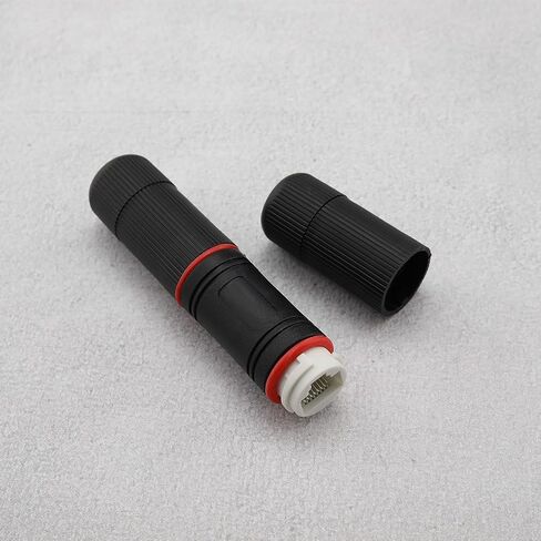 SING F LTD Pack of 2 RJ45 Coupler Waterproof Connector IP67 LAN Coupler Adapter for Cat8/Cat7/Cat6/Cat5e/Cat5 8P8C Network Cord Line in Saudi Arabia