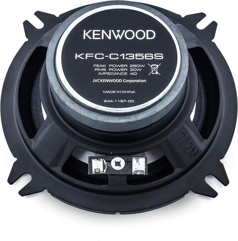 Kenwood KFC-C1356S 250 Watt 5.25-Inch Dual Cone Stereo Car Audio Speaker (1 Set) in Saudi Arabia