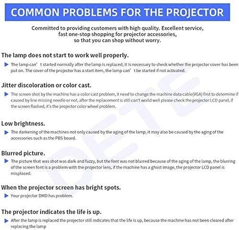 مصباح بروجيكتور بديل لإبسون ELPLP95 EB-2250U /2255U /2265U /5530U /2245U /2155W /5510/2250 /PowerLite 2250U /2255U /5535U /2155W /2265U /5510 /2245U /2065 مصباح بروجيكتور مع مبيت in Kuwait