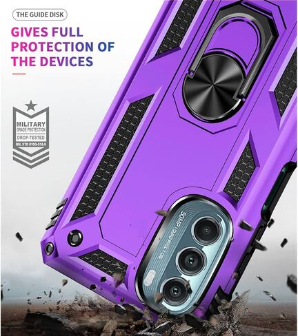 حافظة Moto G Stylus 5G 2022، حافظة Motorola G Stylus 5G 2022 مع واقي شاشة عالي الدقة، [درجة عسكرية 16 قدم. تم اختبار السقوط] حافظة هاتف واقية مقاومة للصدمات لهاتف Moto G Stylus 5G 2022، أزرق in Kuwait