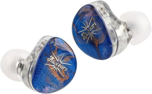 Linsoul Kiwi Ears x Crinacle: Singolo in Ear Monitor, 11mm Dynamic Driver Wired Earbuds, HiFi IEM Gaming Earbuds with KARS, Detachable IEM Cable for Musician Studio (Blue) in Saudi Arabia