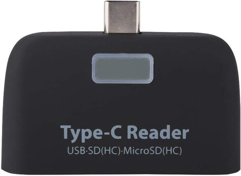 Type C Card Reader, Multi in 1 USB 3.1 Type C Memory Card Reader with USB/SD/TF/Micro USB Port Support OTG Function for , for Mac Mini, PCs and Laptops(Black) in Saudi Arabia
