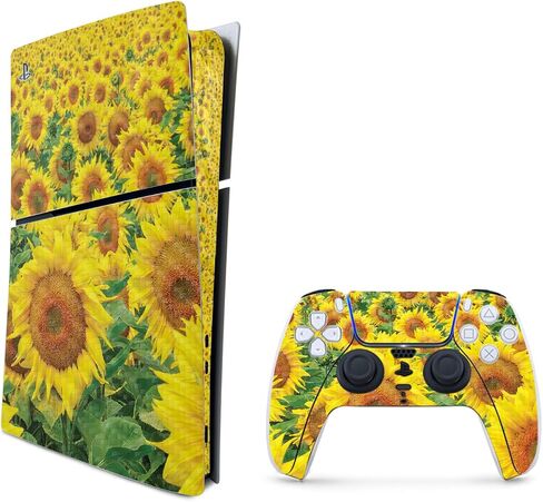 غلاف من ألياف الكربون من MightySkins لجهاز PS5 Playstation 5 Slim Disc Edition - حماية جمجمة ريبر، لمسة نهائية متينة من ألياف الكربون سهلة الاستخدام، صنع في الولايات المتحدة الأمريكية in Saudi Arabia