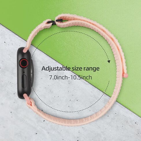Ankle/Arm Band Compatible with Apple Watch 38mm 40mm 41mm 42mm 44mm 45mm 49mm, Lightweight Breathable Armband for Men and Women, Sport Ankle Strap for iWatch Ultra Series 8/7/6/5/4/3/2/1/SE in Saudi Arabia
