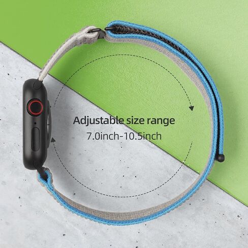 Ankle/Arm Band Compatible with Apple Watch 38mm 40mm 41mm 42mm 44mm 45mm 49mm, Lightweight Breathable Armband for Men and Women, Sport Ankle Strap for iWatch Ultra Series 8/7/6/5/4/3/2/1/SE in Saudi Arabia