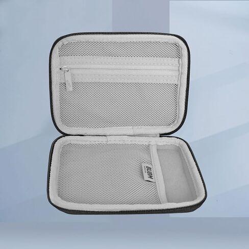 Wolfteeth External Hard Drive Portable Carrying Case,Hard Shell Electronic Accessories Organizer Bag,Travel Carrying Case for Power Bank,Chargers,Digital Voice Recorders (Empty Case Only) Black 132601 in Saudi Arabia