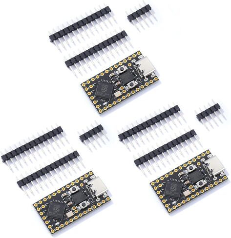 RP2040 Pro Micro Development Board ثنائي النواة 264KB 16MB USB-C Type-C لـ Micropython 3pcs in Kuwait