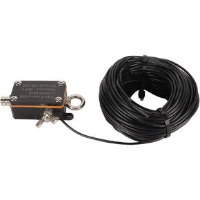 Portable Short Antenna, Portable HF End Fed Antenna, 1‑30MHZ FE8 CW SSB 1:49 Balun Short Pocket End Fed Radio Antenna Or Outdoor