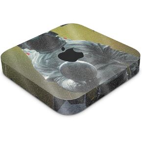 Glossy Glitter Skin Compatible with Apple Mac Mini M2 (2023) - World in Your Hand - 3M Vinyl Protective Decal Cover - Easy to Apply | Crafted in The USA by MightySkins