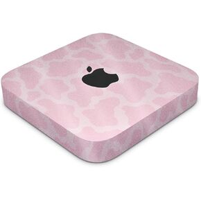 Glossy Glitter Skin Compatible with Apple Mac Mini M2 (2023) - Pink Giraffe - Premium 3M Vinyl Protective Decal Cover - Easy to Apply | Crafted in The USA by MightySkins