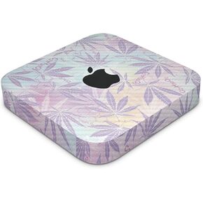 Carbon Fiber Skin Compatible with Apple Mac Mini M2 (2023) - Pastel Mary - Premium 3M Vinyl Protective Wrap Decal Cover - Easy to Apply | Crafted in The USA by MightySkins