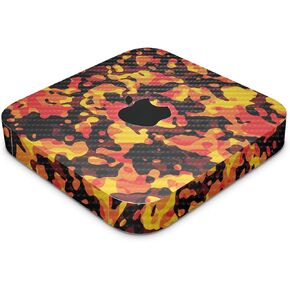 Carbon Fiber Skin Compatible with Apple Mac Mini M2 (2023) - Warm Modern Camo - Premium 3M Vinyl Protective Decal Cover - Easy to Apply | Crafted in The USA by MightySkins