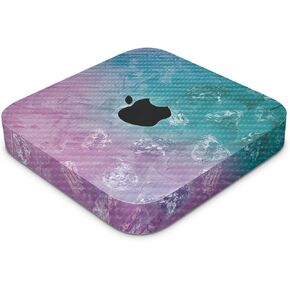 Carbon Fiber Skin Compatible with Apple Mac Mini M2 (2023) - Diamond Grunge - Premium 3M Vinyl Protective Decal Cover - Easy to Apply | Crafted in The USA by MightySkins