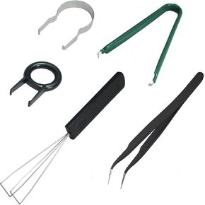 Keycap and Switch Puller Key Cap Remover Tool Keycaps Removal Tool Keyboard Cleaning kit for Hot swappable Mechanical Keyboard
