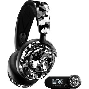 MightySkins Skin Compatible with SteelSeries Arctis Nova Pro - Black Modern Camo | Protective, Durable, and Unique Vinyl Decal wrap Cover | Easy to Apply, Remove, and Change Styles | Made in The USA
