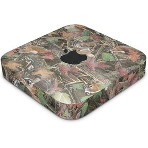 Glossy Glitter Skin Compatible with Apple Mac Mini M2 Pro (2023) - Buck Camo - Premium 3M Vinyl Protective Wrap Decal Cover - Easy to Apply | Crafted in The USA by MightySkins