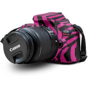 Carbon Fiber Skin Compatible with Canon EOS Rebel T7 Camera - Baby Moon - Premium 3M Vinyl Protective Wrap Decal Cover - Easy to Apply | Crafted in The USA by MightySkins