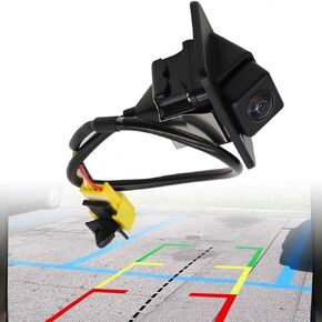 Car Rear View Back up Camera HD Fit for Kia Optima 2011 2012 2013, Park Assist Backup Camera Safety w/Reverse Trajectory Replace OEM# 95760-2T001, 957602T101, 95760-2T101