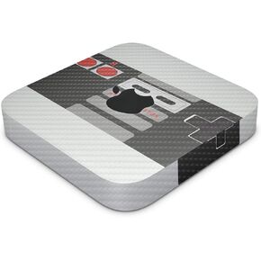 Carbon Fiber Skin Compatible with Apple Mac Mini M2 Pro (2023) - Retro Gamer 3 - Premium 3M Vinyl Protective Wrap Decal Cover - Easy to Apply | Crafted in The USA by MightySkins