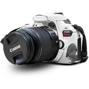 Carbon Fiber Skin Compatible with Canon EOS Rebel T7 Camera - Ink Hearts - Premium 3M Vinyl Protective Wrap Decal Cover - Easy to Apply | Crafted in The USA by MightySkins