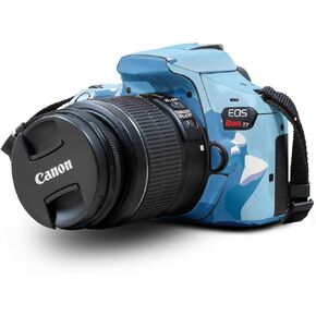 Skin Compatible with Canon EOS Rebel T7 Camera - Blue Mountains - Premium 3M Vinyl Protective Wrap Decal Cover - Easy to Apply | Crafted in The USA by MightySkins