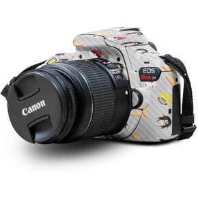 Carbon Fiber Skin Compatible with Canon EOS Rebel T7 Camera - Ultra Hippie - Premium 3M Vinyl Protective Wrap Decal Cover - Easy to Apply | Crafted in The USA by MightySkins