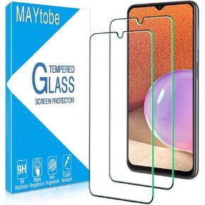 MAYtobe [2 Pack] Designed for Samsung Galaxy A32 5G Tempered Glass Screen Protector, Anti Scratch, Bubble Free, Case Friendly