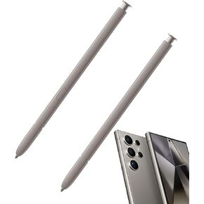 2 Pcs Galaxy S24 Ultra S Pen for Samsung Galaxy S24 Ultra 5G Stylus Pen Galaxy S24 Ultra S Pen Replacement for Samsung Galaxy S24 Ultra Galaxy S24 Ultra Stylus Pen withoutBluetooth (Dark Gray)
