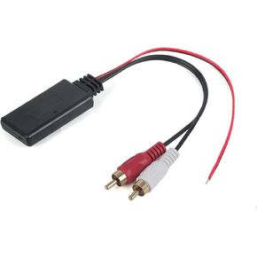 Bluetooth Aux in Adapter Cable Universal Bluetooth Module Adapter AUX Audio 2 Auxiliary Cable Car Radio Connector