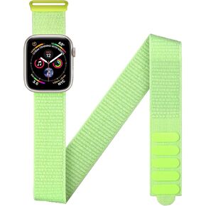 Arm/Ankle Nylon Sport Band for Apple Watch 38 40 41 42 44 45 49mm, Adjustable Sport Elastic Armband Ankle Strap for iWatch Ultra SE Series 9 8 7 6 5 4 3 2 1 for Women Men