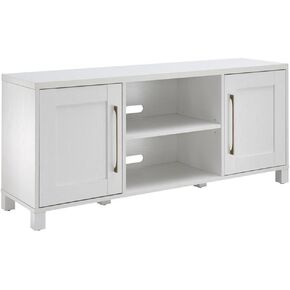 حامل تلفزيون مستطيل من شابوت للتلفزيون حتى 65 بوصة باللون الأبيض in Kuwait