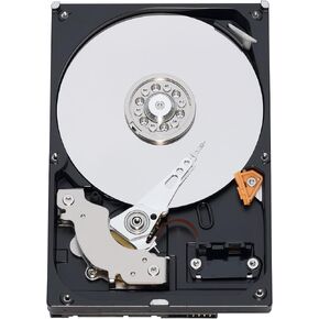 محرك الأقراص الصلبة Western Digital Caviar Blue سعة 320 جيجابايت/OEM مقاس 3.5 بوصة وذاكرة تخزين مؤقت سعة 8 ميجابايت وسرعة 7200 دورة في الدقيقة SATA II WD3200AAJS