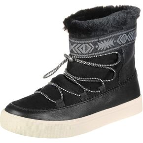 TOMS Womens Alpine Winter Casual Boots Ankle - Black