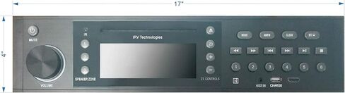 ستيريو السيارة، تقنية iRV iRV70 مشغل أقراص بلو راي، ستيريو بلوتوث RV، يدعم التطبيق، HDMI، ARC، صوت محيطي رقمي 5.1، USB، A&FM، DVD، MP4، NFC، CEC، الساعة، 3 مناطق راديو RV مثبت على الحائط in Kuwait