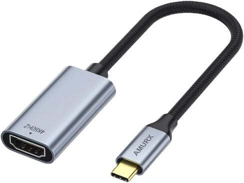 محول USB C إلى HDMI 4K@60 هرتز، محول HDMI من النوع C لشاشة المكتب المنزلي، متوافق مع iPhone 16/15 Pro/Max، MacBook Pro/Air، iPad، iMac Surface Book 3 Pixelbook، XPS، Galaxy والمزيد in Saudi Arabia